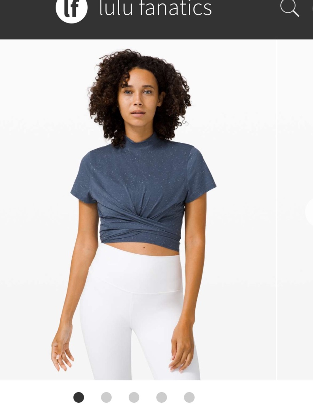 lululemon time to restore mock neck